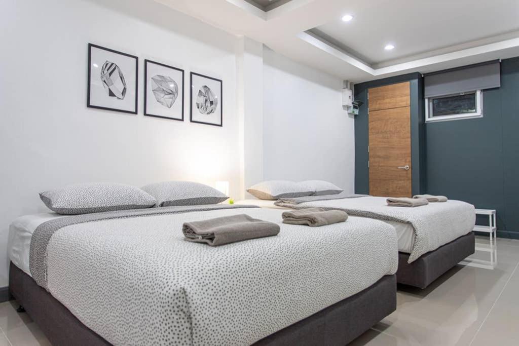 P1 Silom Pan Large Room Full Kitchen Wifi 4-6Pax Bangkok Kültér fotó